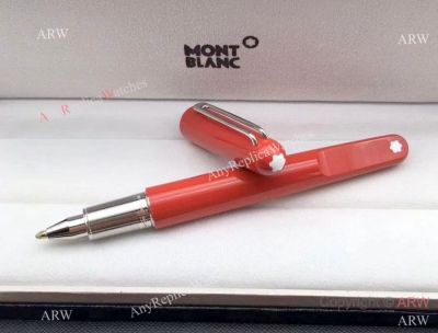 High Quality Mont Blanc Imitation Pens Mont Blanc M Marc Newson Red Rollerball